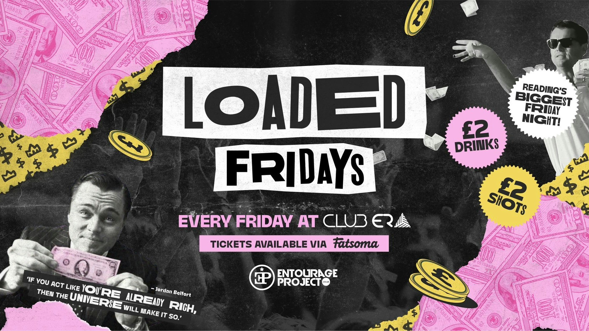 LOADED FRIDAYS VIP PACKAGES