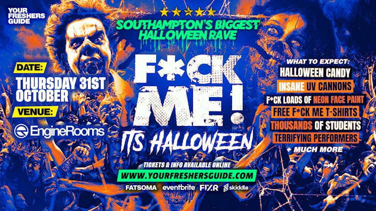 F*CK ME It's Halloween | Southampton Freshers 2024