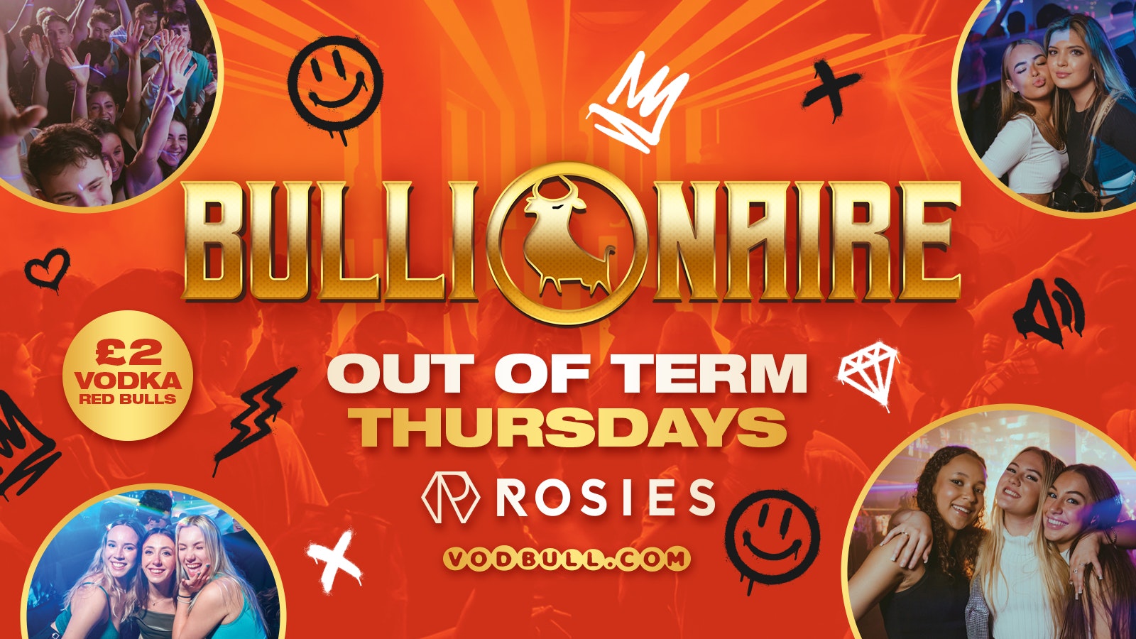 🧡 Bullionaire™️☀️ Summer Sessions!☀️[FINAL TIX] Thursdays at Rosies by Vodbull ⭐️27/06