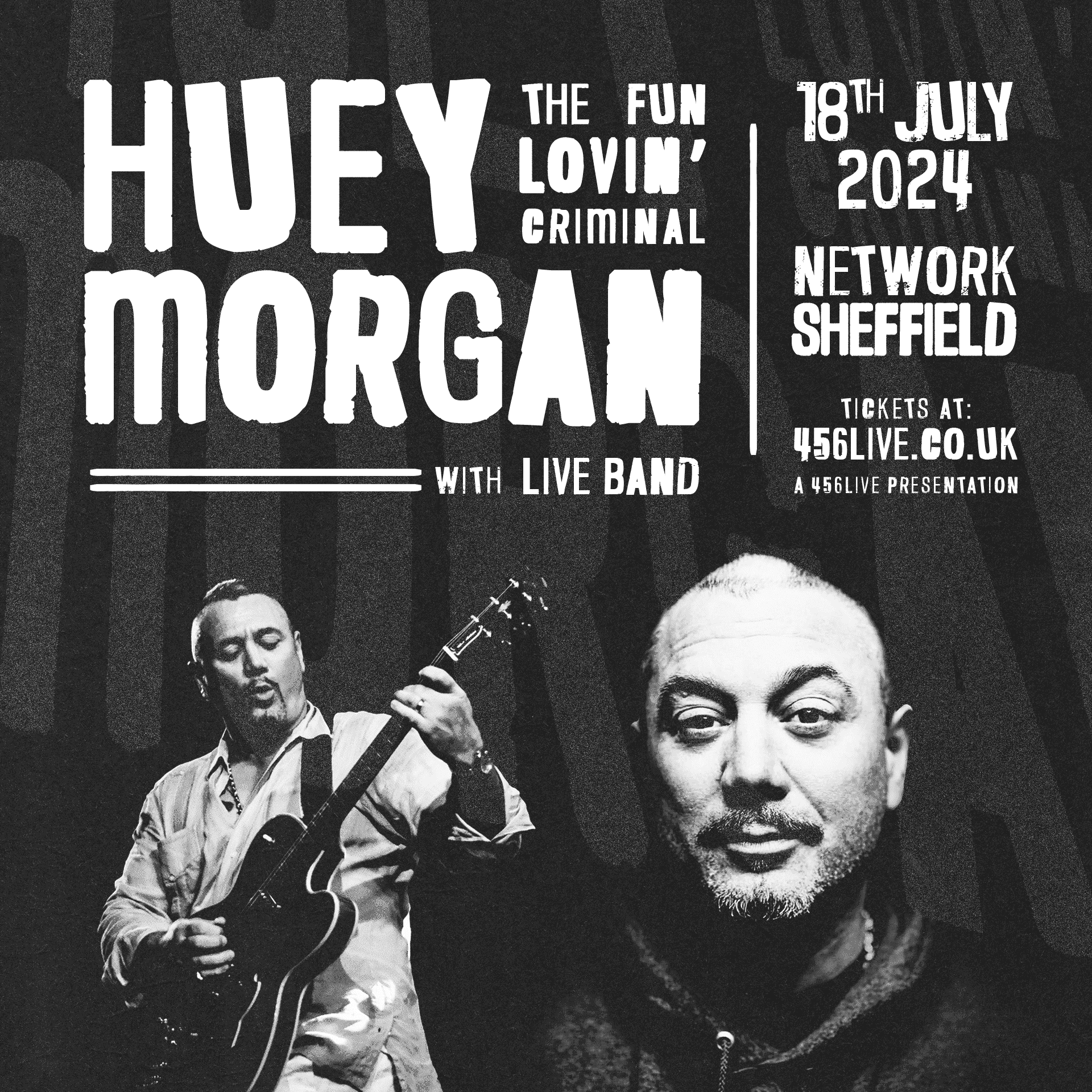 Huey Morgan – The Fun Lovin’ Criminal LIVE