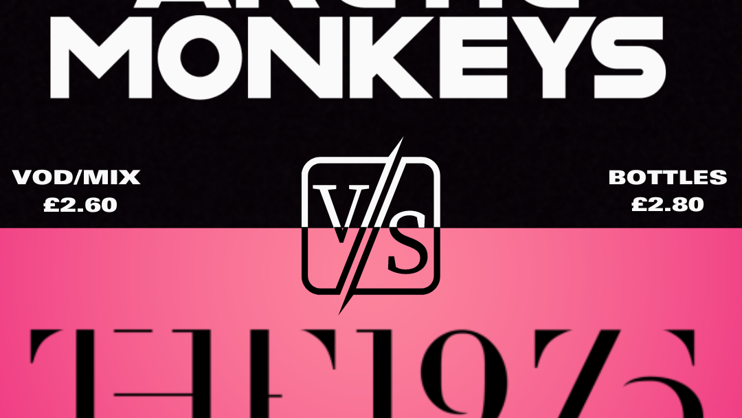 Arctic Monkeys VS  The 1975 ALL-NIGHTER