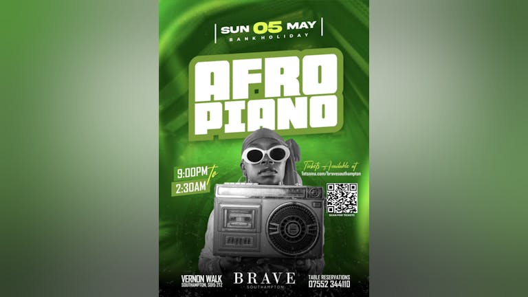 BRAVE presents AFROPIANO