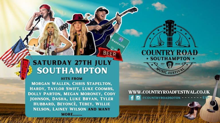 🪕🌄 Country Road Southampton: The Ultimate Outdoor Country Music Festival 🌄🪕