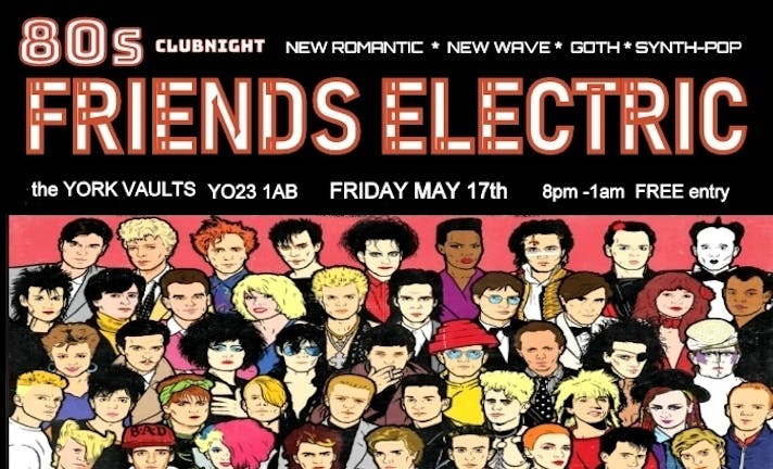 FRIENDS ELECTRIC 80s Clubnight