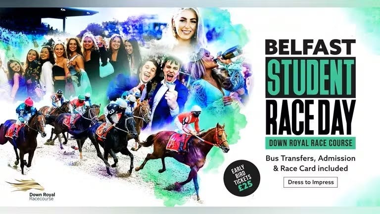 Belfast Student Race Day - check listing for final batch of tickets