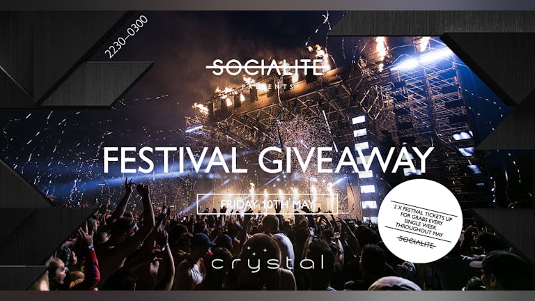 Socialite Fridays | Festival Ticket Giveaway | Parklife Tickets Up For Grabs