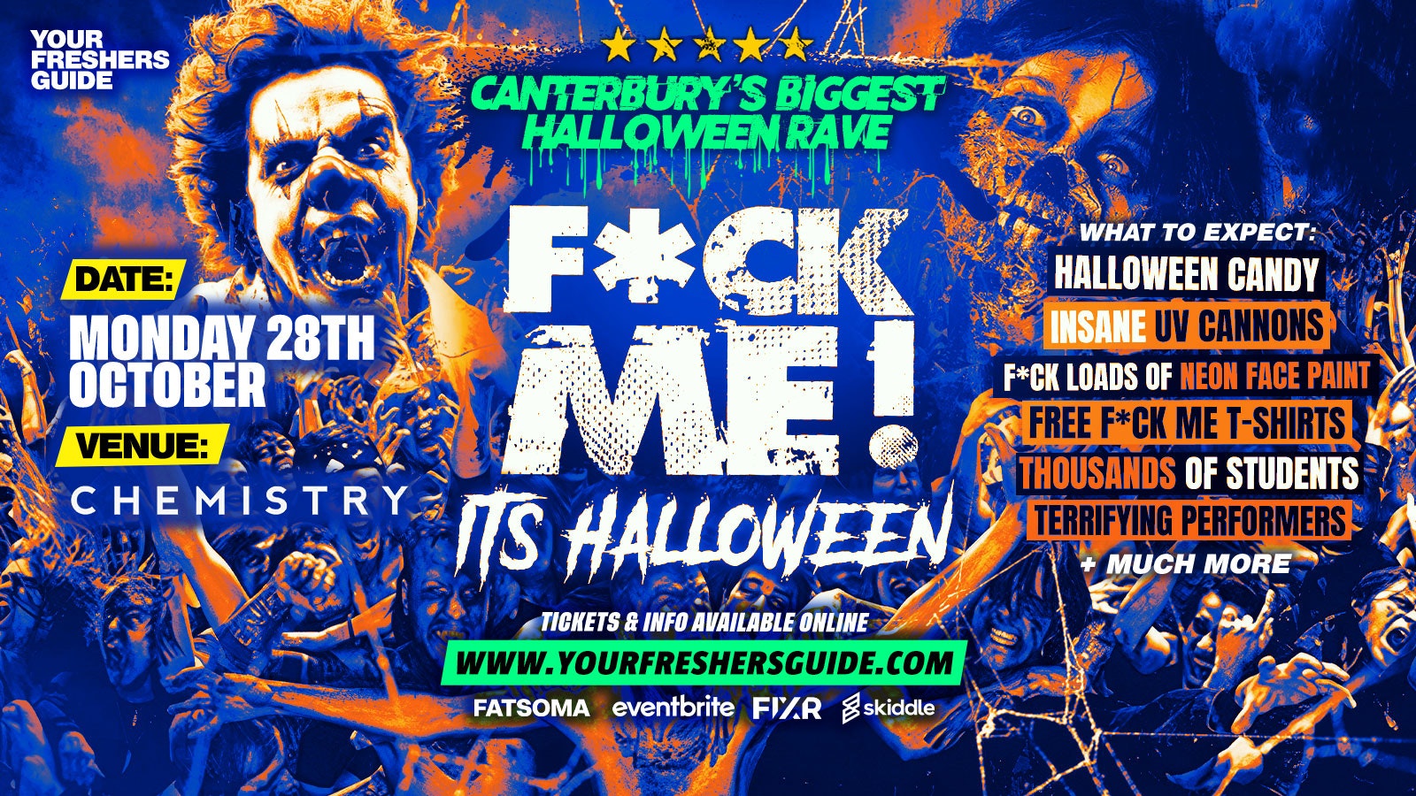 F*CK ME It’s Halloween | Canterbury Freshers 2024
