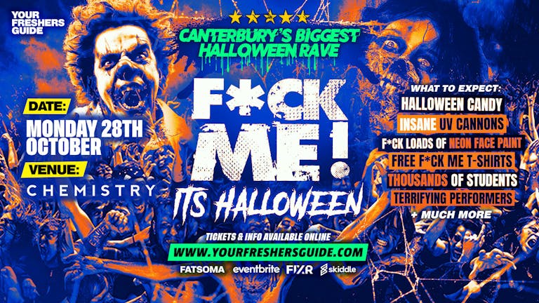 F*CK ME It's Halloween | Canterbury Freshers 2024