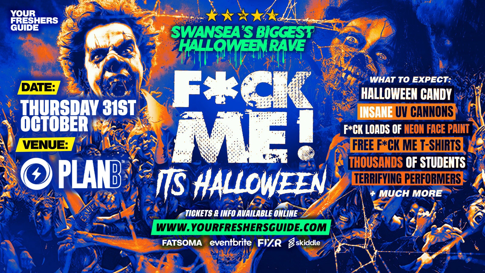F*CK ME It’s Halloween | Swansea Freshers 2024