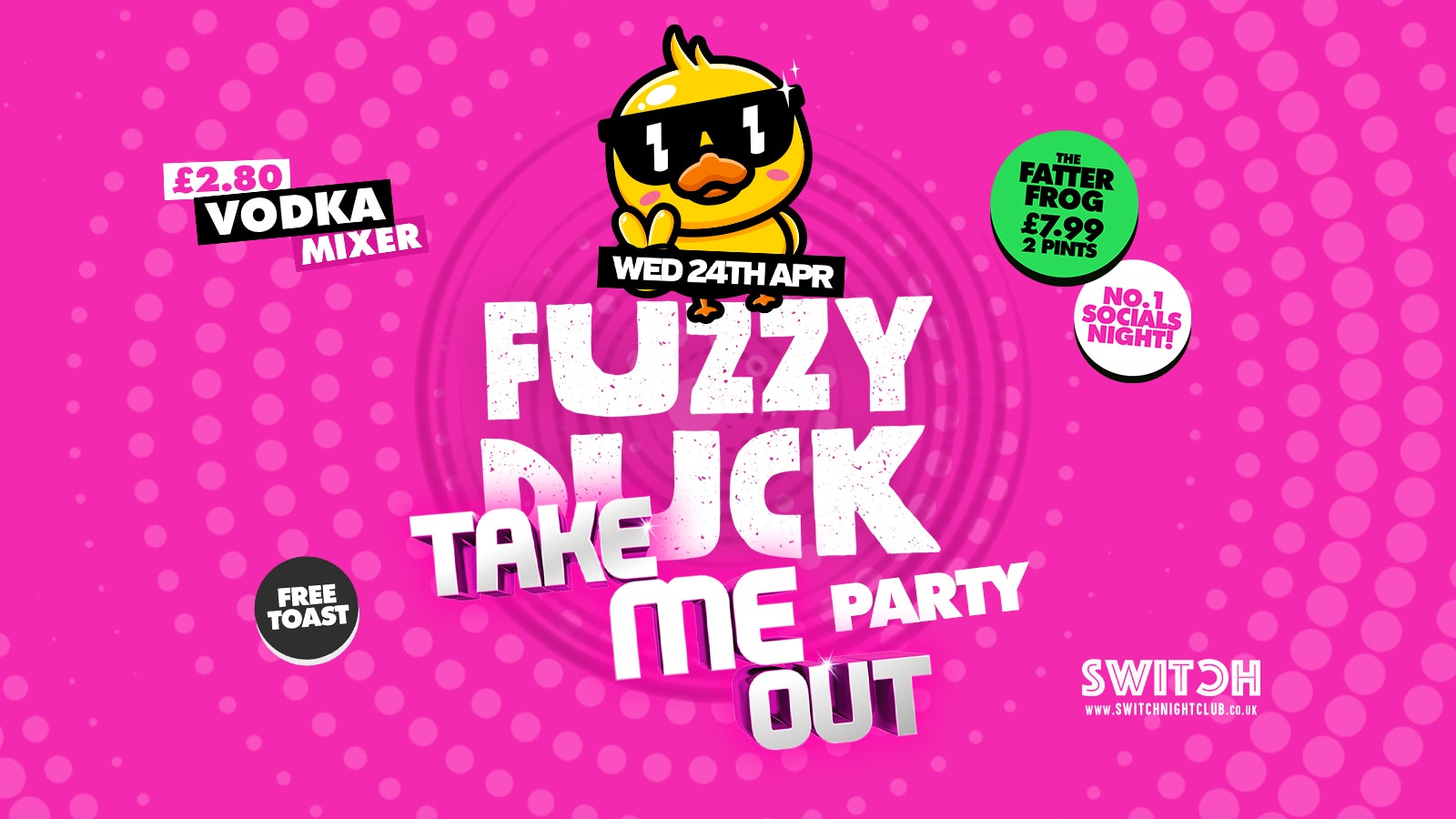 Fuzzy Duck | Official Student Social Wednesday