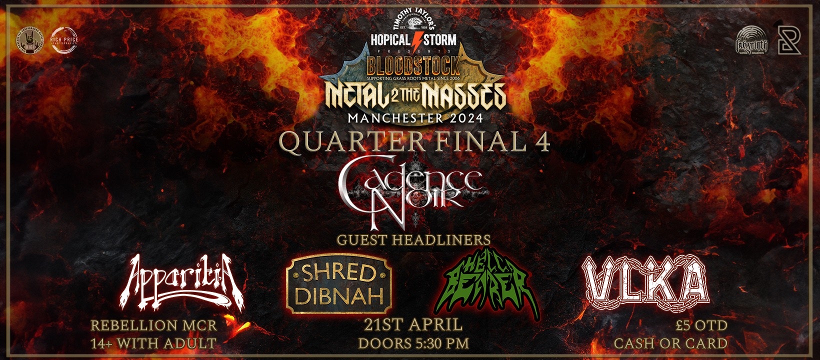 Metal 2 The Masses – Quarter Final 4