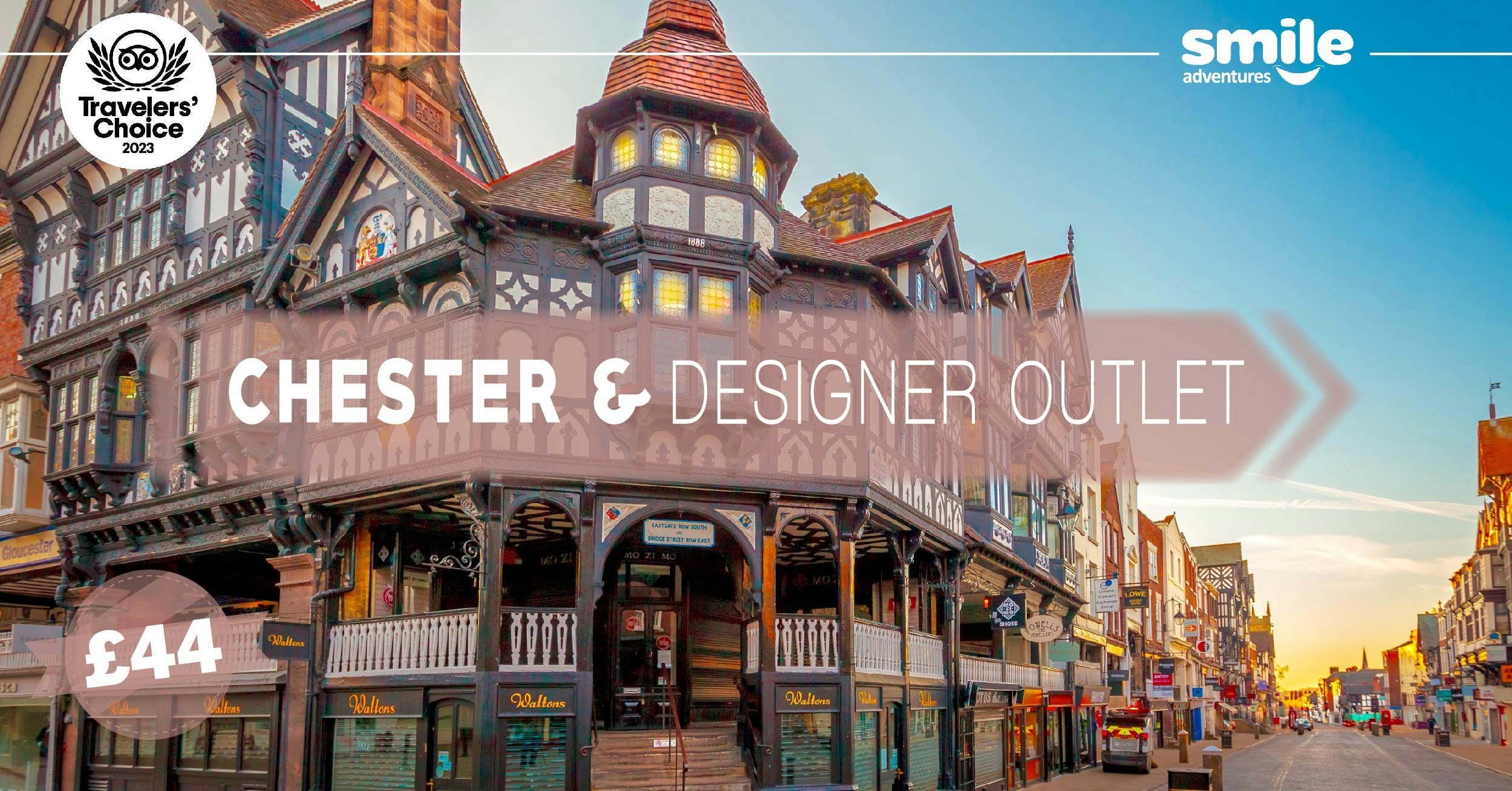 Chester & Designer Outlet – From Manchester