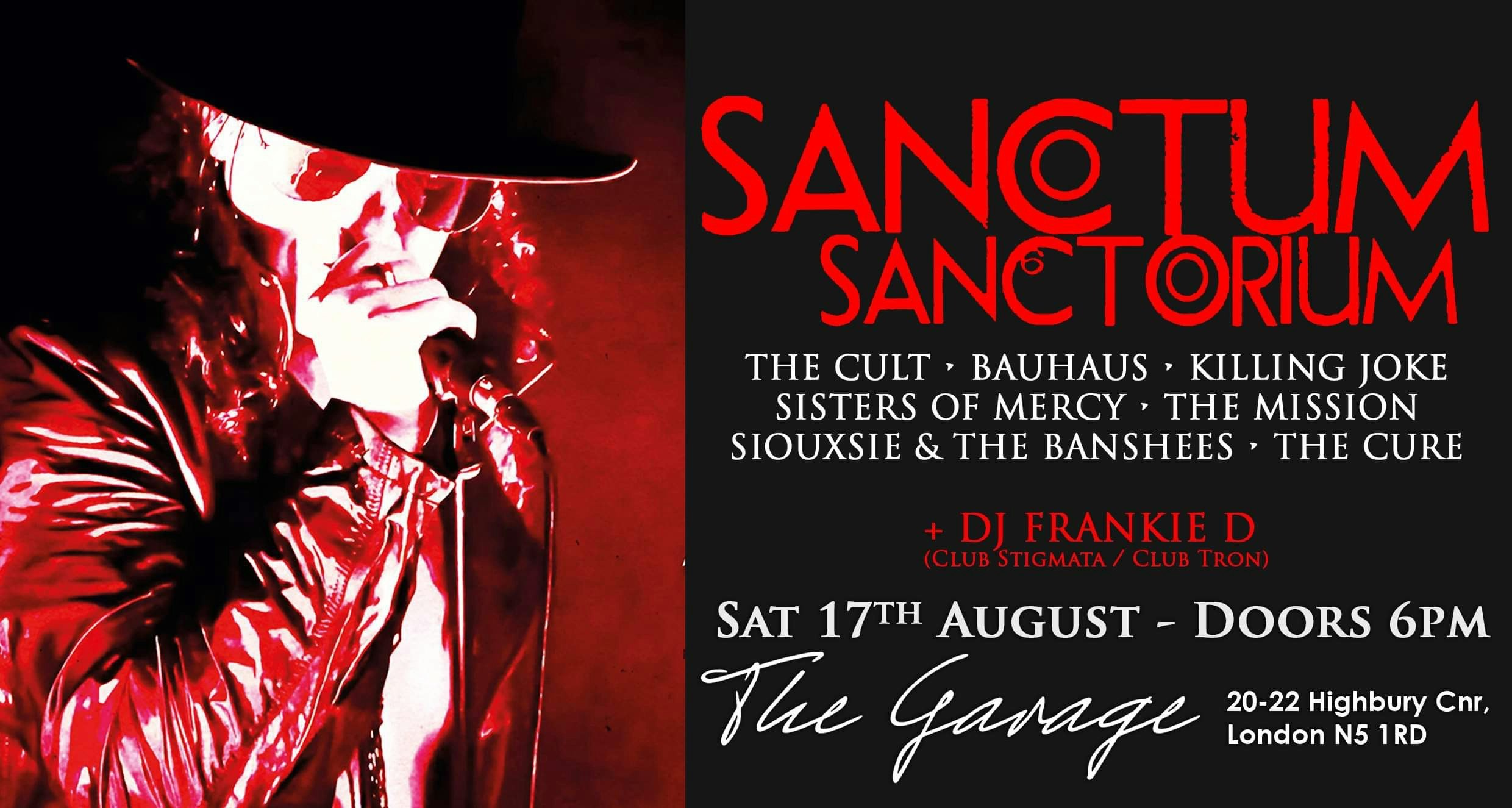 SANCTUM SANTORIUM – The Darkside Of The 80’s