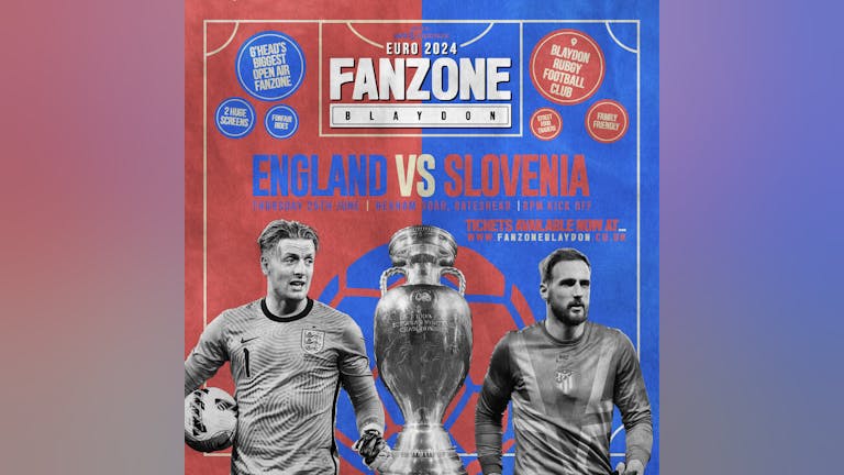 Euro 2024 Fanzone Blaydon ⚽ England Vs Slovenia 