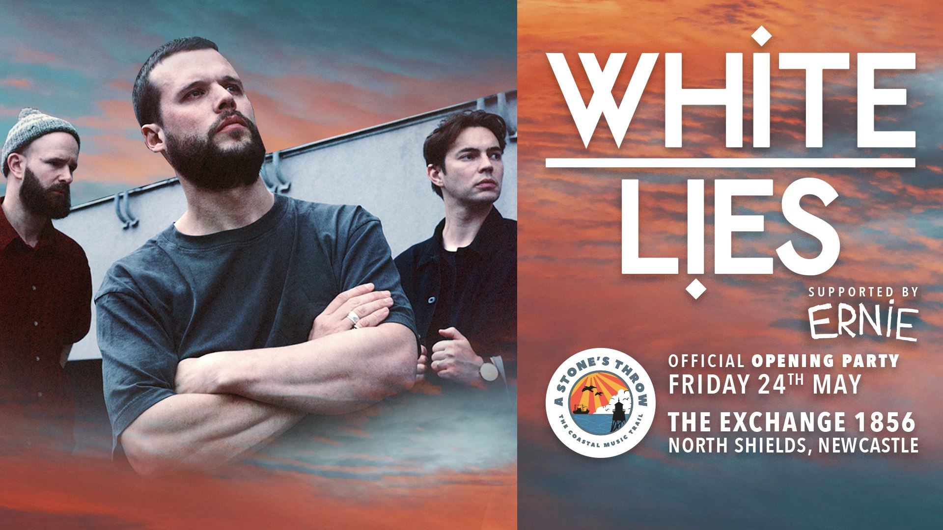 White Lies + ERNIE – A Stone’s Throw Festival Opening Party