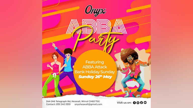 ABBA Bank Holiday Party