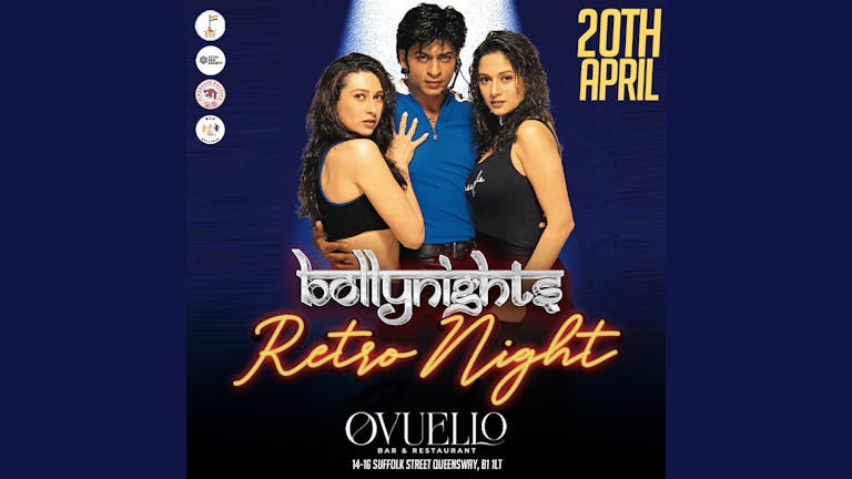 Bollynights Birmingham RETRO NIGHT - Saturday 20th April | OVUELLO