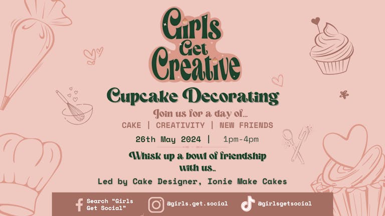 Girls Get Creative: Cupcake Decorating 