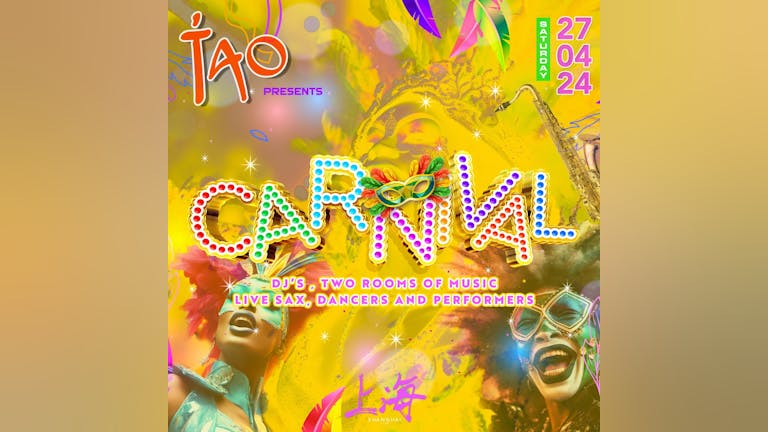 TAO Saturday presents - Carnival Payday Party!