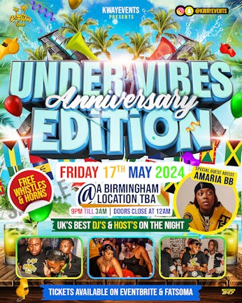 UNDER VIBES ANNIVERSARY EDITION - THE ANNUAL RETURN 