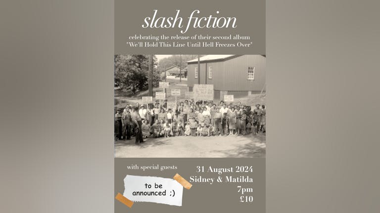 Slash Fiction LP Launch 