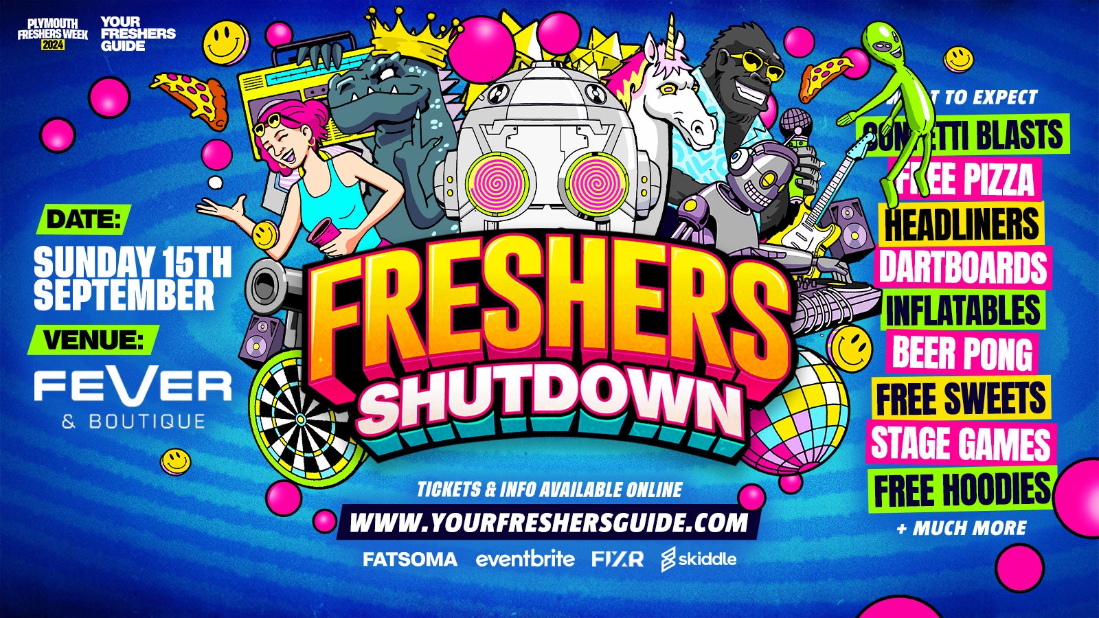 Freshers Shutdown | Plymouth Freshers 2024