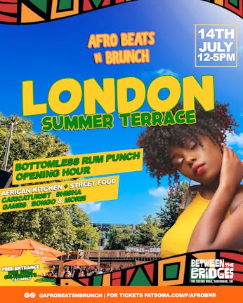Afrobeats N Brunch Summer Terrace Party ☀️