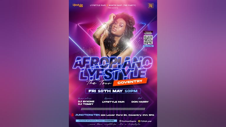 AFROPIANO LYFSTYLE TOUR (COVENTRY)