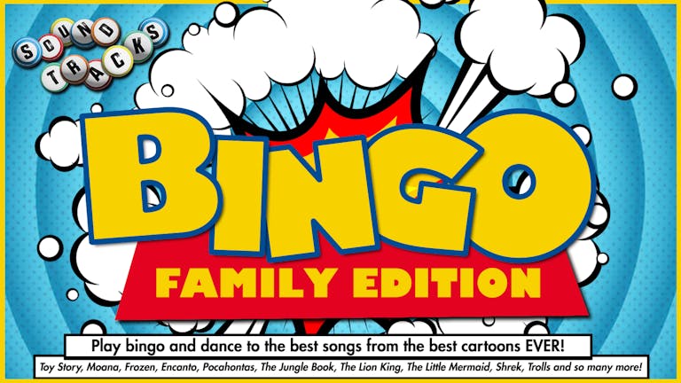 Soundtracks Bingo - FAMILY EDITION