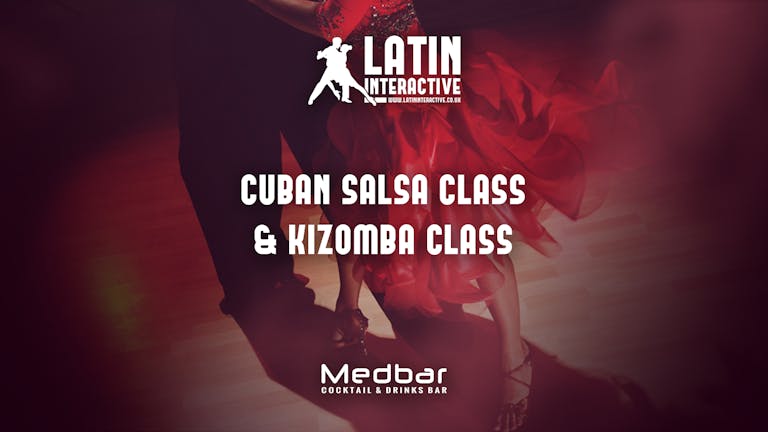 Cuban Salsa Class + Kizomba Class + Social