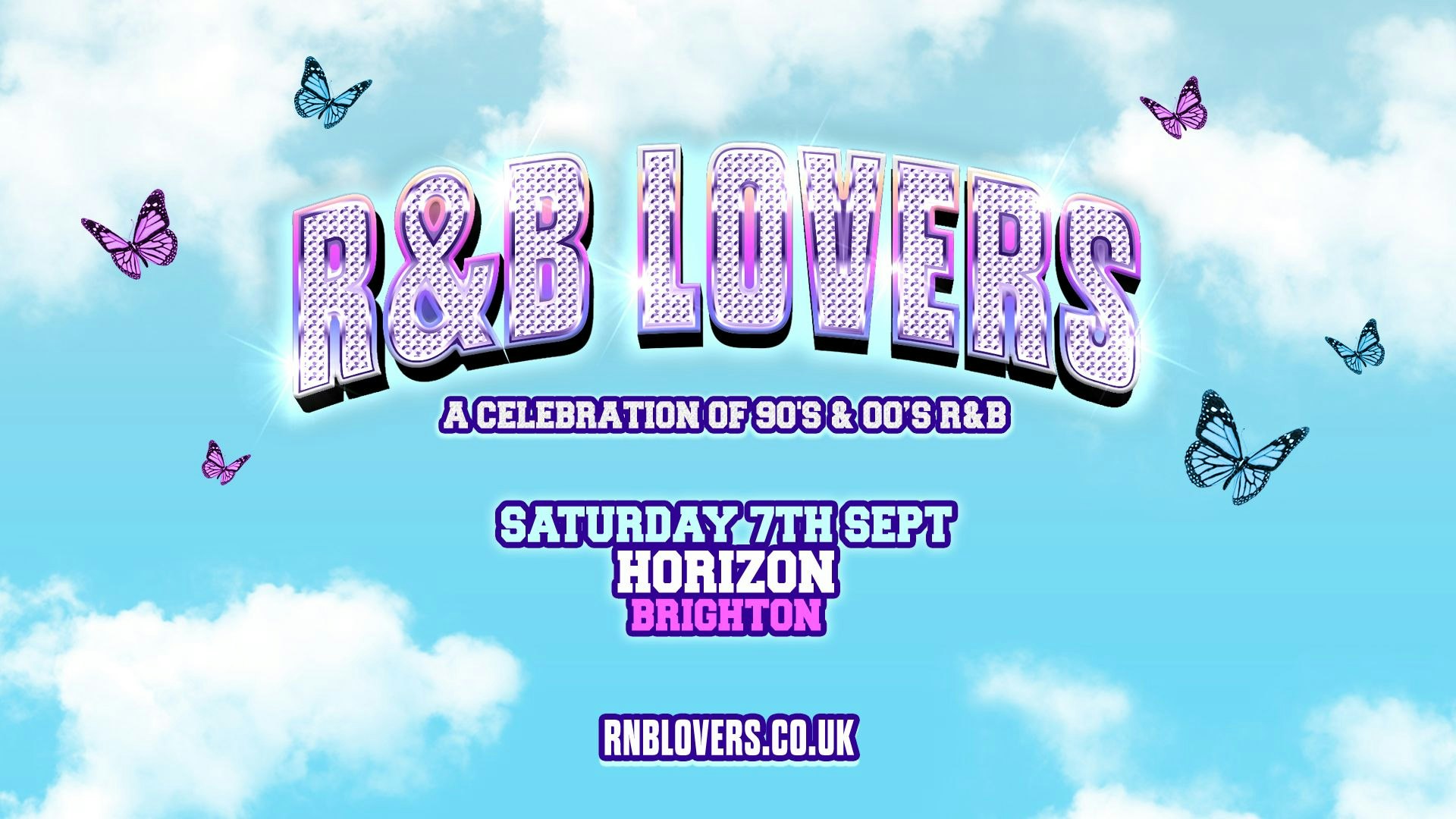 R&B Lovers – Saturday 7th September – Horizon Brighton [LAST 50 TICKETS!]