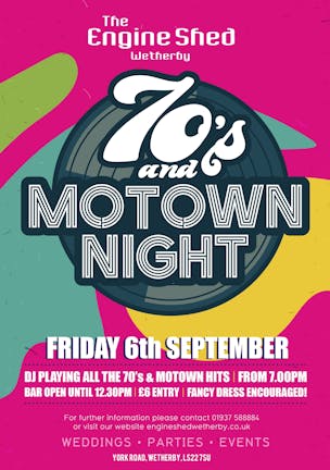  70's & Motown Night