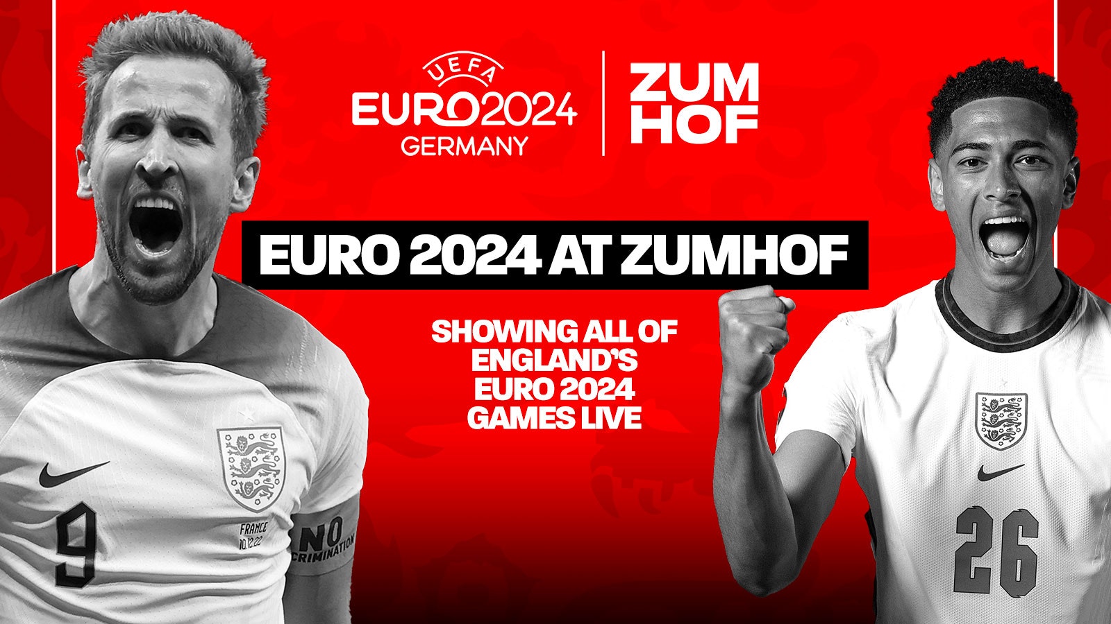 ENGLAND V SLOVENIA – EURO 2024 AT ZUMHOF