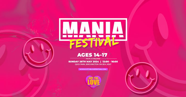 MANIA Festival  (14-17 years)