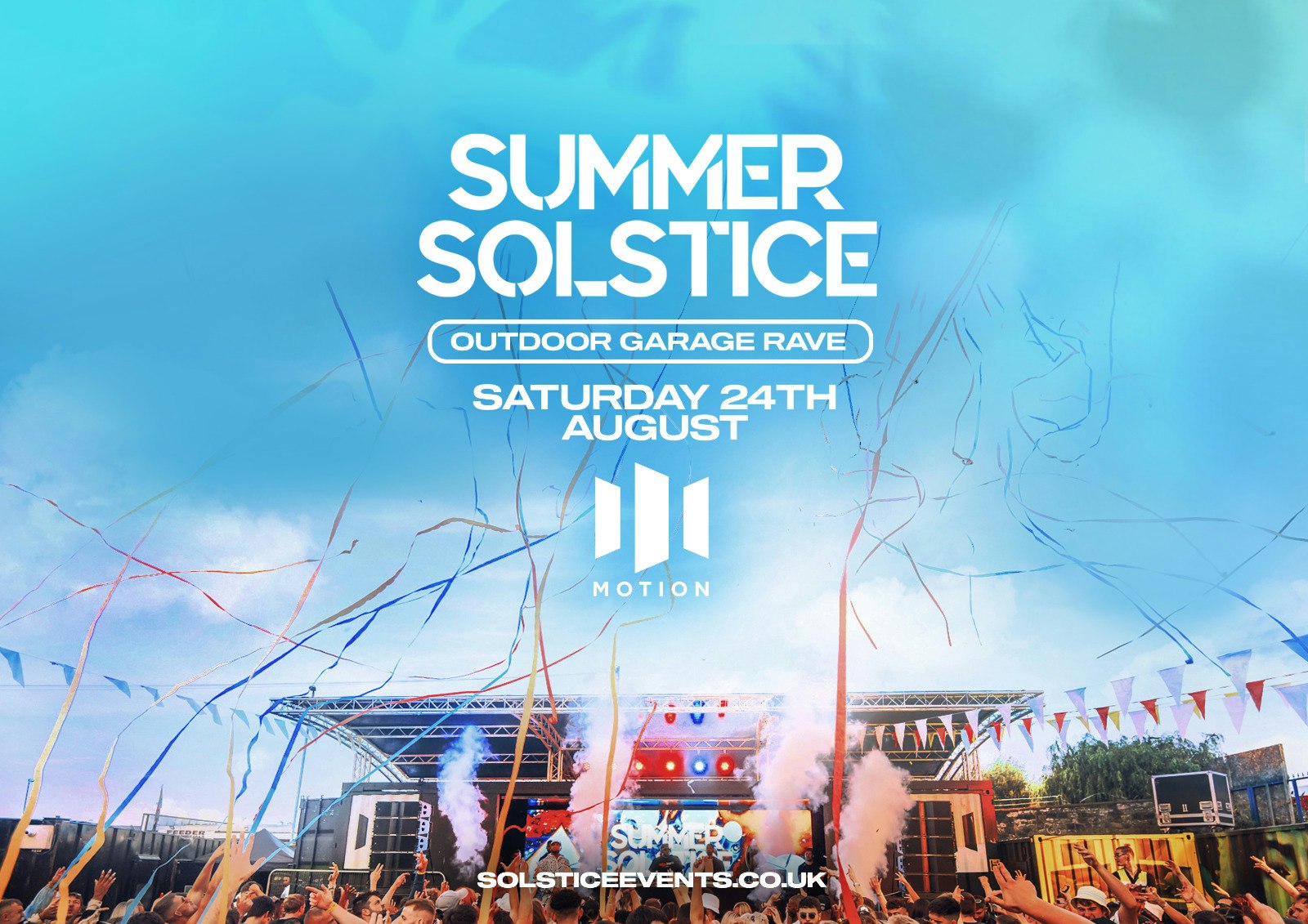 Summer Garage Outdoor Rave - Bristol [LAST TICKETS!] | Solstice Events