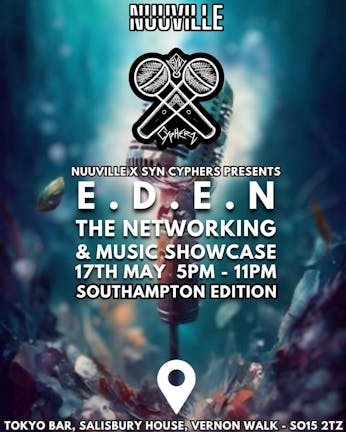 E .D. E. N Open Mic Cypher Syn Cyphers x Nuuville