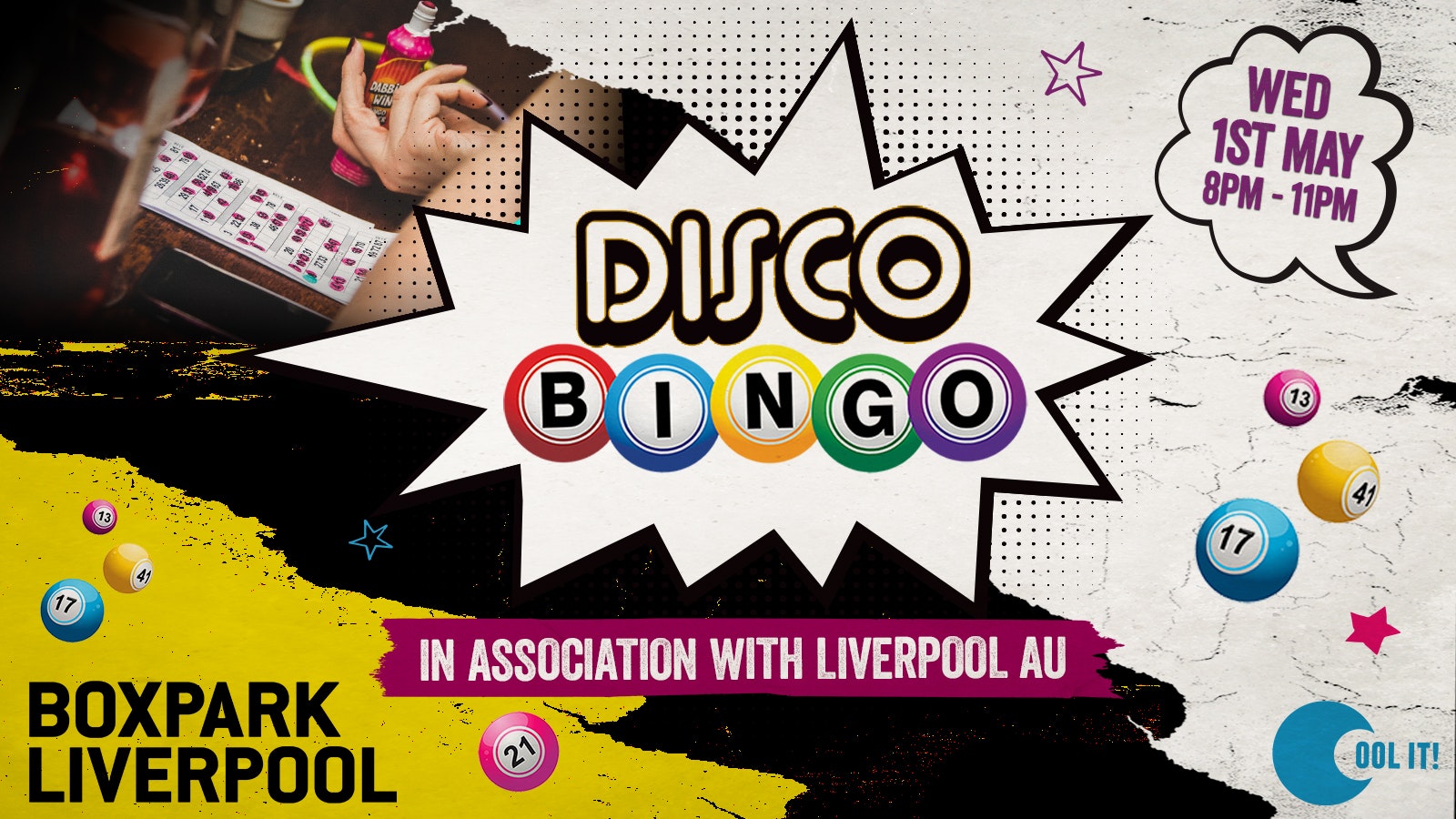 Liverpool AU presents DISCO BINGO