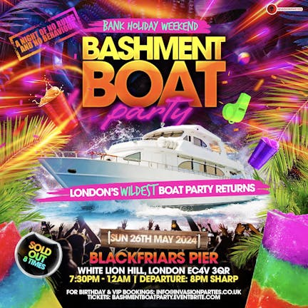 The Bashment Boat Party