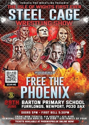 Free the Phoenix - Cage Show!!!!! 