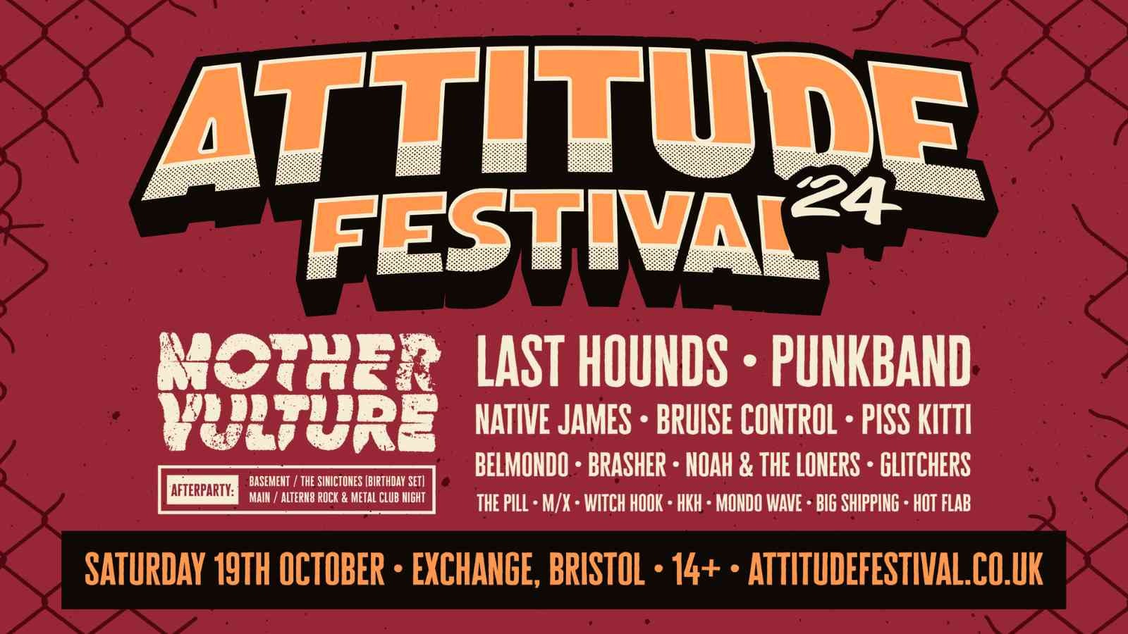 Attitude Festival 2024 at Exchange, Bristol (Alt Punk)