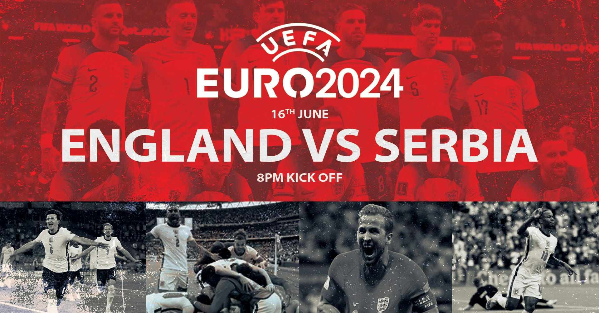 ENGLAND VS SERBIA | EURO 2024 FAN ZONE | 8PM KO | TICKETS ON SALE NOW