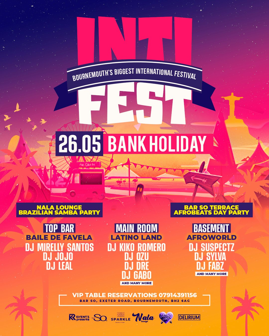 INTI-FEST || Bournemouth’s Biggest International Festival || Sunday 26th May || Bank Holiday Sunday