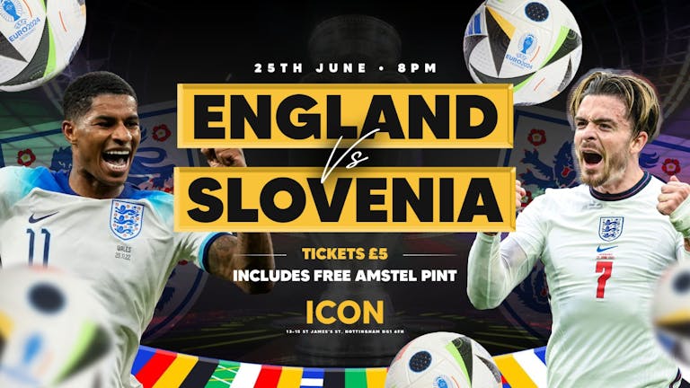 ICON EUROS 2024 - England vs Slovenia - 25th June