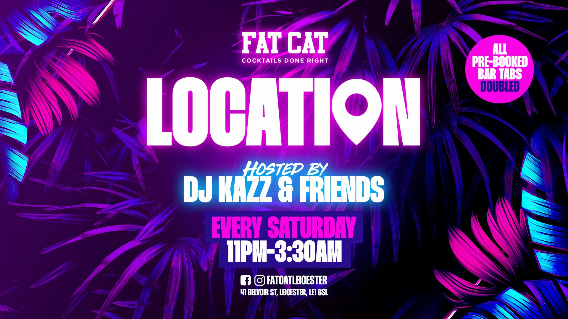 LOCATION HOSTED BY DJ KAZZ & SPECIAL GUEST DJ KIZZI 🎶