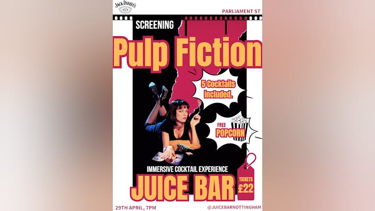 Pulp Fiction Immersive Cocktail Night @ JUICEBAR