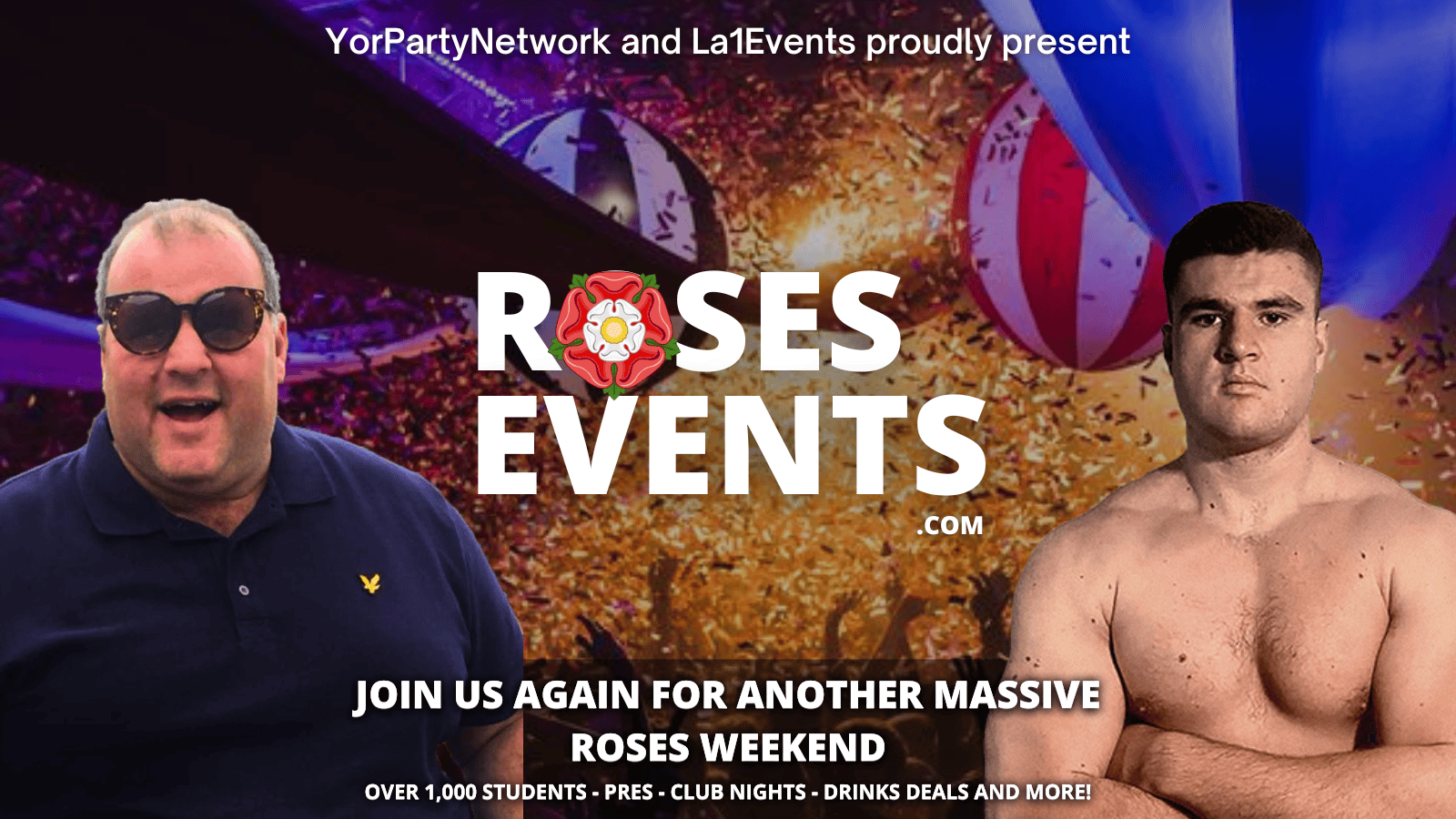 Roses 2024 – WEEKEND Wristband – Bar Crawl, Pres, Club Nights, VIP and Exclusive Discounts