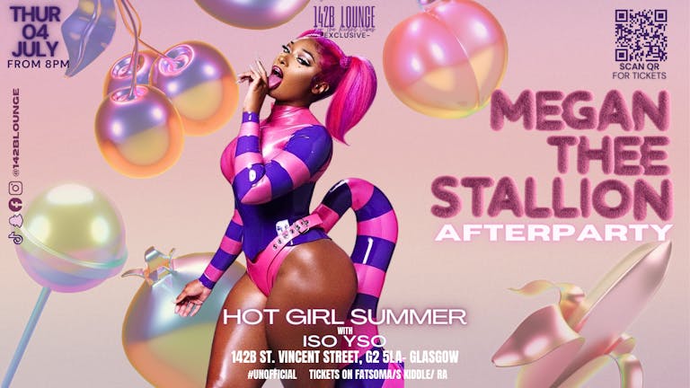 🔥🎉 **MEGAN THEE STALLION 🍑🍑AFTERPARTY –  ISO YSO 💃✨