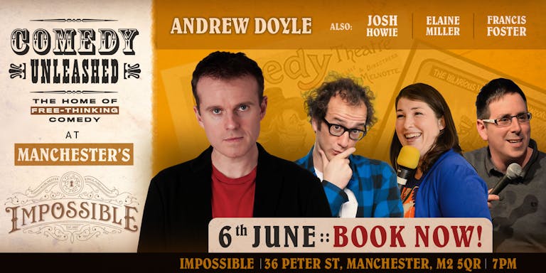 Andrew Doyle at Comedy Unleashed 
