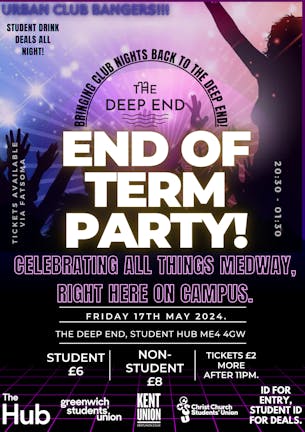 End of Term Party (Club-night) 