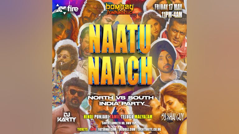 Naatu Naach - North vs South India Party